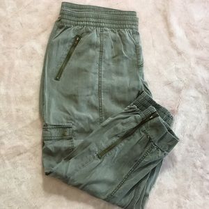Olive Green Jogger Style Pnats